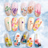 Dried Flowers & Foil Nail Art Kit - 108PCS, 33 Colors, 2 Color Foil, Accessories for Resin Molds...