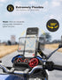 Motorcycle Phone Mount, 1S Quick Release Anti Shake Motorbike Phone Holder for 3.5-7.0 Inch Smartphone for Motorcycle Mirror Phone Mount with 360°...