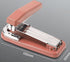 Rotatable Desktop Staples, 5.2 Inch Labor Saving Pink Stapler for about 30 Sheets Capacity with 400 Pcs No.12 Staples (Pink)...