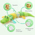 Baby Toys Musical Crocodile, Stuffed Animal Activity Soft Toys with Teether,Multi-Sensory Crinkle, Rattle and Textures, for Tummy Time baby toys 0...
