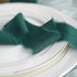 MEEDEE Dark Green Chiffon Ribbon 2 Inch Frayed Ribbon Fringe Chiffon Ribbon Green Chiffon Ribbon for Crafts Silk Chiffon Ribbon for Gift Wrapping ...