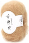 Mohair Knit Soft Angora Long Wool Yarn Hot with a Crochet Popular for DIY Weave(khaki)......