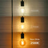 G25 LED Edison Vanity Globe Light Bulbs, LED Filament Light Bulb, 6W Equivalent to 60W, G80 Dimmable 600LM E26 Medium Base, Bathroom Vanity Mirror...