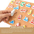 Arabic Alphabet Numbers Wooden Jigsaw Puzzle for Toddlers, Kids Learning Arabic Alphabet Words Puzzle...