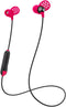 JLab Metal Wireless Rugged Earbuds, Black/Pink, Titanium 8mm Drivers, 6 Hour Battery Life, Noise Isolation, Bluetooth 5.0, IP55 Sweat Proof Rating...