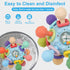 Baby Montessori Sensory Toys for 0-6 6-12 Months, Food Grade Teething Toys for Babies 0 3 6 9 12 18 Months, Newborn Infant Learning Developmental ...