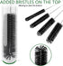 CiaraQ Bottle Cleaning Brushes, 8 Inch Nylon Tube Brush Set, Cleaner for Narrow Neck Bottles Cups with Hook, Set of 13pcs. Black...