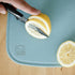 Chef Craft Select Wheat Straw Cutting Board and Knife Set, 10 inch x 7.5 inch, Blue...