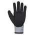 Portwest A722 Anti Impact Safety Work Gloves - Cut Resistant and Impact Reducing Protective Gloves Gray/Black Grey/Black, Large...