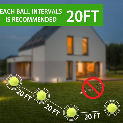 12 Pack Natural Snake Repellent Powerful Snake Away Repellent Balls for Yard Lawn Garden, Outdoors...
