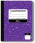 iScholar Composition Book, Wide Ruled, 9.75 x 7.5 - Inches, 100 Sheets, Cover Color May Vary (18100)...