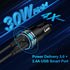 Type C Super Fast Charger Block Box Car Charger+6ft Android Charger USB C to C Cable Fast Charging for iPhone 15 Samsung Galaxy S24/A14/A54/S23 FE...