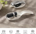 Porcelain Spoon Rest Large Spoon Holder Utensil Rest for Kitchen Counter Stove Top, Dishwasher Safe (White)...