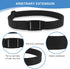 Women Invisible Belt, No Show Women Stretch Belts Adjustable Elastic Belt No Show Waist Belts Web Belt with Flat Buckle for Jeans Pants Dresses...