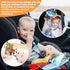 2PCS Baby Books - Montessori Toys Cute Animal Theme Baby Cloth Books 6 to 12 Months, Soft Stuffed High Contrast Crinkle Infant Sensory Toys, Boys&...