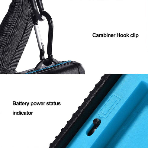 LENSGO Camera Battery Memory Card Case, Memory Card Hard Protector Case Water-Resistant Anti-Shock Storage Box for 3 Camera Batteries 3 XQD or 3 C...