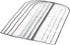 Amazon Basics Zippered Peva Garment Storage Bag, 5-Pack, White...