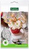 Flower Pro Small Antlers Silicone Mold for Christmas Cake Decorating & Crafts by Katy Sue Molds & Flower Pro. Makes a Pair of Antlers, Each 2.9 In...