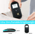 Leather Button Wireless Mouse,Laptop Mouse,LED Mouse with RGB Colorful Light,Slim Silent Mouse Rechargeable,USB C Mouse,Computer Mouse for Noteboo...