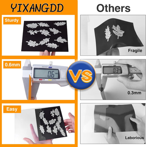 20 PCS Stamp and Die Storage Bag and Rubber Magnetic Sheets,die storage Set for Storage Die Cutting?DIY Scrapbooking....