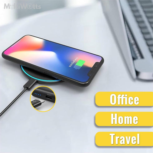 15W Fast Certified Wireless Charger pad Compatible with iPhone (15/15Pro/15 Pro Max, 14/14 Pro/14 Pro Max), Samsung (S24,S24+/S24Ultra,S23/S23+/S2...