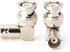 THE CIMPLE CO BNC Elbow Male Female Adapter, 90 Degree Angle, 4 Pack, UL Listed...