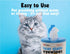 Petkin Pet Eye Wipes, 30 Moist Wipes - Gentle Eye Cleaning Wipes Remove Dirt, Discharge, & Tear Stains - Super Convenient Pet Wipes for Dogs, Cats...
