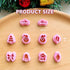 KEOKER Christmas Polymer Clay Cutters, Christmas Polymer Clay Cutters for Earrings Making, 10 Shapes Mini Christmas Clay Earrings Cutters, Truck C...