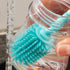12.5” Silicone Bottle Brush & Straw Cleaner Brush Set | Water Bottle Cleaner for Hydro Flasks, Tumblers, Glassware, Vases and Narrow Neck Containe...
