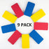 White Board Erasers, Magnetic Dry Erase Erasers, 9 Pack, Assorted, Dry Erase Board Erasers, Magnetic Whiteboard Eraser, Dry Erasers Whiteboard Era...