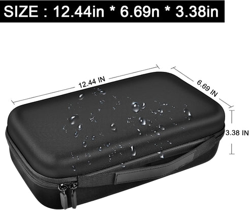 ANKHOH Walkie Talkie Case Holder for 50 Channel GMRS Two-Way Radio, Long Range Handheld Mobile Radios Hard Storage Carrying Box for Rechargeable B...