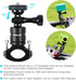 SUREWO Bike Mount for GoPro Hero 12/11/10/9/8/7/6/5 Black,GoPro Max,Camera Aluminum Bicycle Motorcycle Handlebar Mount Compatible with DJI Osmo Ac...
