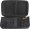 Hard Travel Protective Case Compatible with ProtoArc Foldable Bluetooth XK01 Folding Wireless Portable Keyboard Windows iOS Android Tablet Smartph...