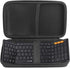 Hard Travel Protective Case Compatible with ProtoArc Foldable Bluetooth XK01 Folding Wireless Portable Keyboard Windows iOS Android Tablet Smartph...