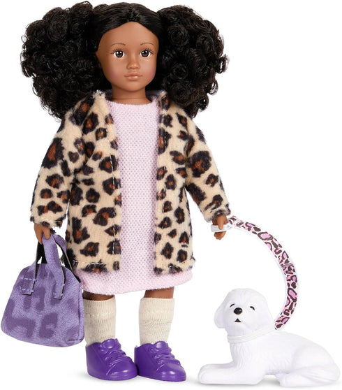Lori – Mini Doll & Toy Dog – 6-inch Doll & Bichon Frise Pup – Play Set with Outfit, Animal & Accessories – Playset for Kids – 3 Years + – Ariah & ...