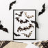 Whaline 12 Designs Halloween Pattern Paper Set A5 Size Beige Black Craft Paper 60 Sheet Spider Pumpkin Bat Witch Plaid Stripe Dot Origami Paper Do...