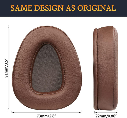 SOULWIT Earpads Replacement for Skullcandy Aviator, Aviator2 (Aviator 2.0) Headphones, Ear Pads Cushions with Softer Leather, Noise Isolation High...