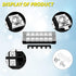 Joinfworld 35A Terminal Block 6 Position Screw Terminal Strip Dual Row with Cover & 6 Position Pre-Insulated Terminal Jumper Block -2pcs...