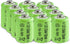 JINTION 1/3 Rechargeable AAA 150mAh Button Top NiMH Battery Replacement batteries for Solar Lights Battery, Outdoor Solar Garden Art Light Battery...