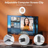 Ring Light for Laptop/Computer,Zoom Call, 4'' Small Video Conference Lighting with Webcam Style Mount and Tripod,3 Light Modes&10 Brightness Level...