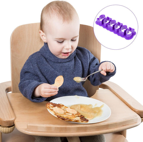 Mini Goldfish Cookie Cutter Set, 6 Fishes Plastic Goldfish Cracker Cutter Tool Fish Shaped Treats Baking Mold for Biscuit Chocolate Fondant Kitche...