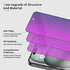 2 Pack Purple Privacy Screen Protector for iPhone 15 6.1 inch, 9H Anti-Spy Tempered Glass, Easy Installation, High Sensitivity, Case Friendly...