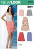 New Look 6053 Misses' Skirts Sewing Pattern, Size A (8-10-12-14-16-18)...