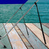 2 Pack Bimini Boat Top Straps, Heavy Duty Adjustable Straps with Hooks 28"~60" Awning Marine Webbing Boat Canopy Straps w/ 2 Stainless Steel Pad E...