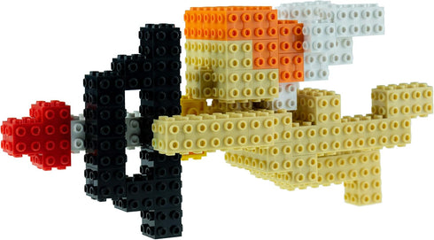 Strictly Briks 3D Building Bricks & Block Set, Valentine's Day Cupid, 96 Pieces, 100% Compatible with All Major Brands...