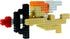 Strictly Briks 3D Building Bricks & Block Set, Valentine's Day Cupid, 96 Pieces, 100% Compatible with All Major Brands...