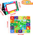 2 Pcs Tummy Time Toys Baby Mirror Newborn Toys 0-3 Brain Development, Tummy Time Mirror Baby Toys 6-12 Months High Contrast Montessori Infant Toys...