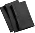 uxcell 2 Pack Pillow Cases Soft 1800 Series Microfiber Pillowcases Set with Zipper Queen(20"x30") Black...