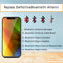 for iPhone 13 Bluetooth Antenna Flex Cable Replacement for iPhone13 Signal Bluetooth Wireless Connector Cable Part with Tweezers Repair Tool Crowb...