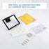 Hand Towel Holder for Bathroom Wall Mount Matte Black Square Hand Towel Rings for Bathroom Hardware Accessories Kitchen Toilet SUS 304 Stainless S...